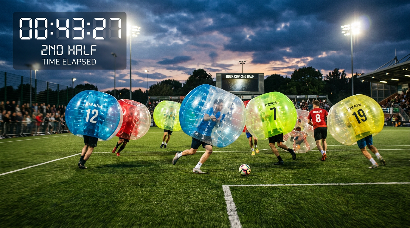How Long Does Bubble Football Last? Session Length Explained